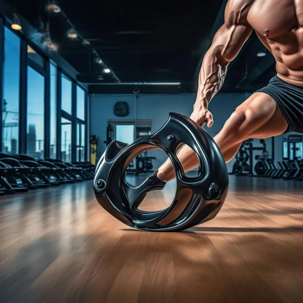 告别小腹赘肉,拥有完美身材!健腹健腹轮带你开启塑形之旅