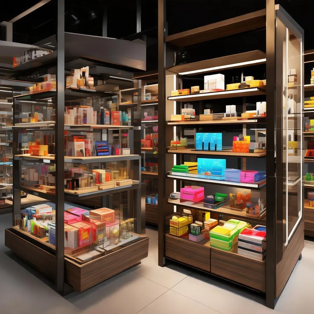 打造高端展示空间,尽在大型PMMA展示架——让你的商品脱颖而出