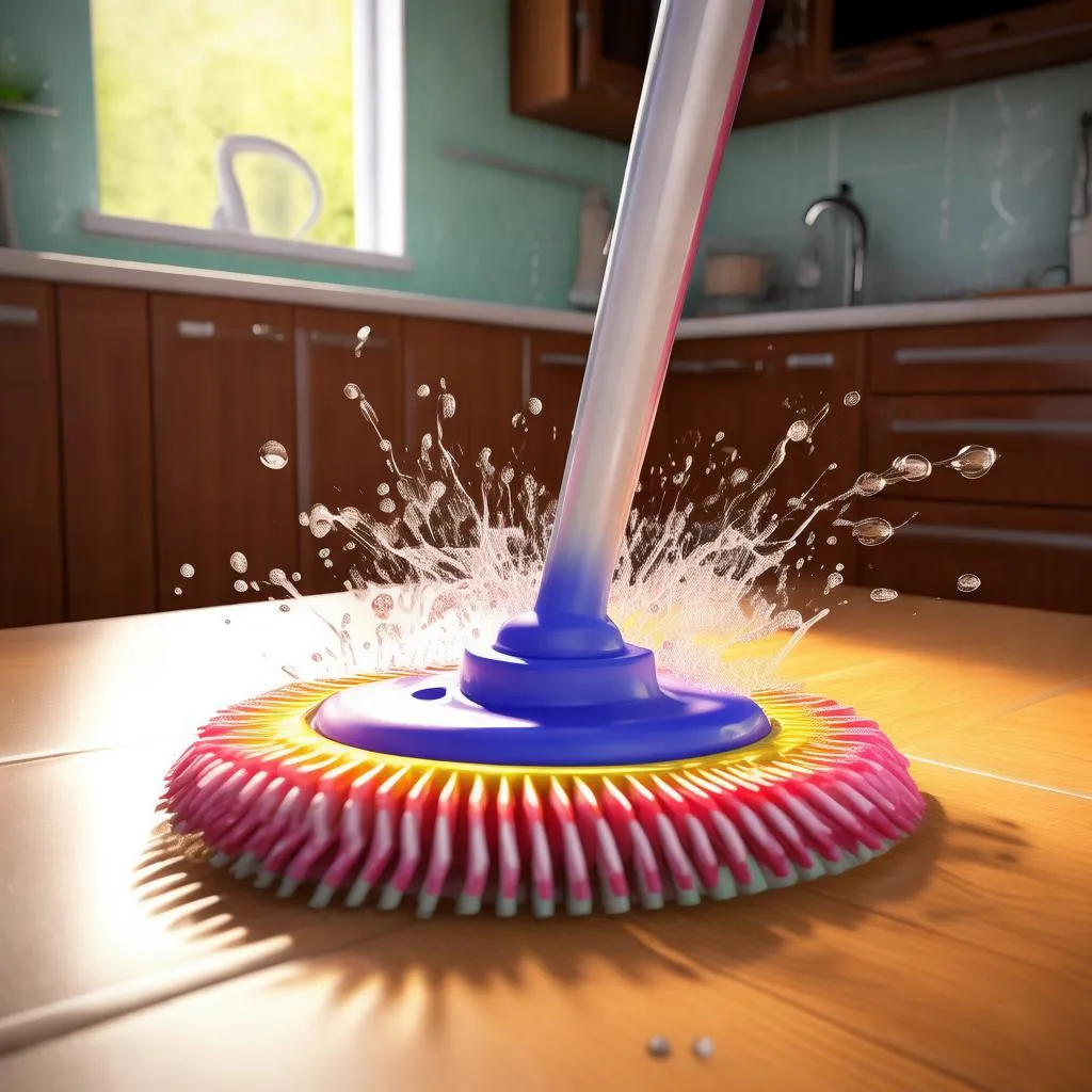 告别拖把难题,旋转一触即发——揭秘全新拖把桶,旋转不卡顿的秘密