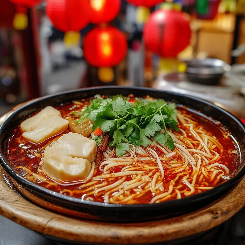 柳州螺蛳粉斗图现场:一场味蕾的狂欢,一场美食的盛宴