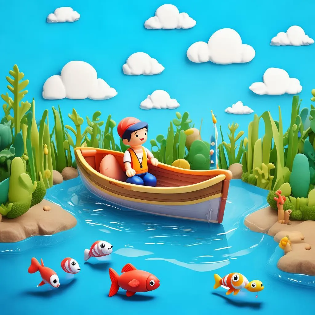 大型钓鱼台玩具:打造孩子的童年乐园,培养户外兴趣的最佳选择!