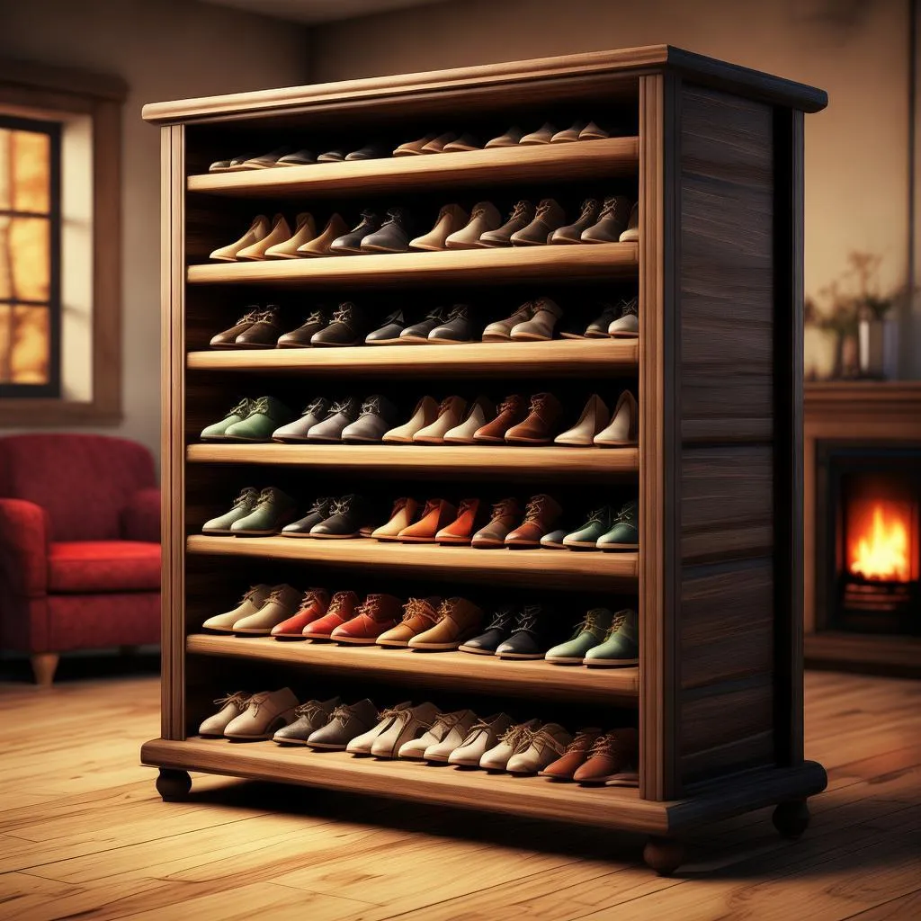 分层收纳,空间倍增——揭秘家居鞋架新宠,让你的鞋柜从此井井有条!