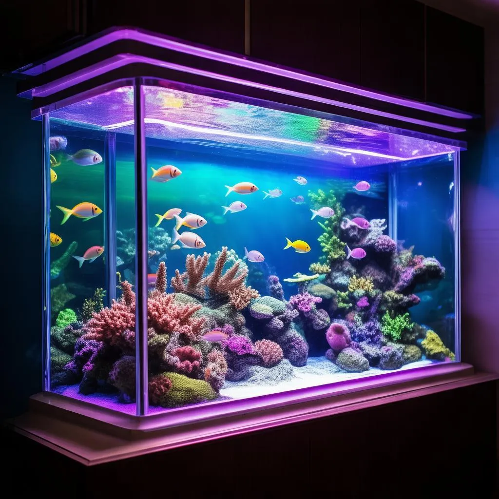 告别钙质缺乏,乌龟鱼缸补钙灯,为你的宠物健康护航