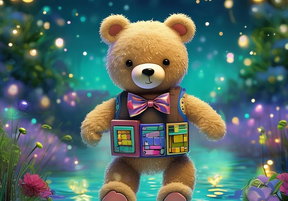 烟花绽放的祝福:小兔子的新年愿望