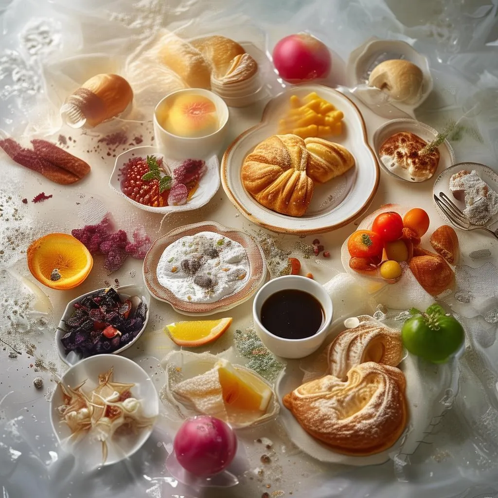 可爱早餐碗,唤醒味蕾的早晨魔法——甜蜜早餐食谱大公开