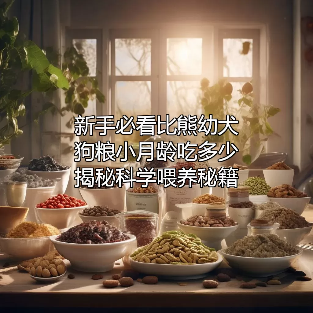 新手必看 比熊幼犬狗粮小月龄吃多少？揭秘科学喂养秘籍！