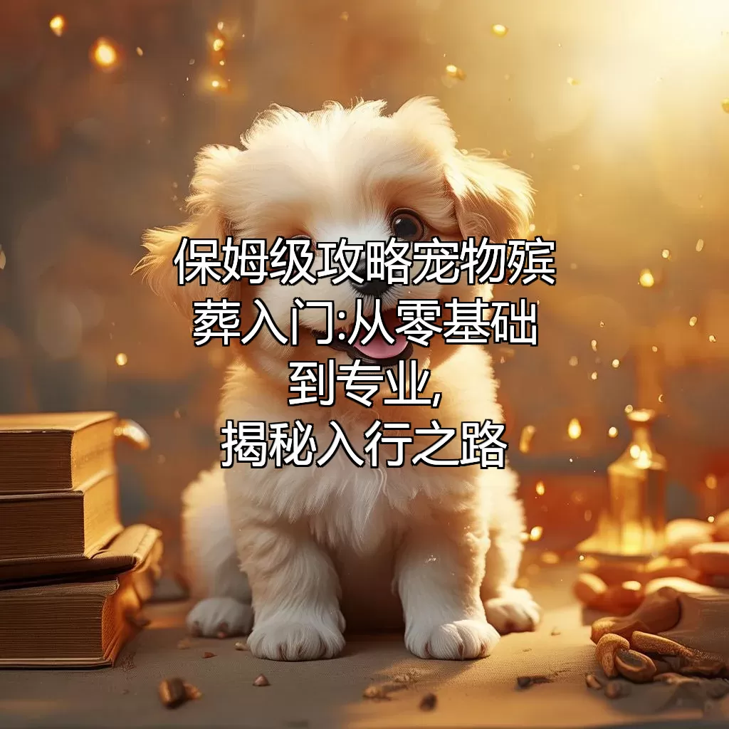 保姆级攻略 宠物殡葬入门:从零基础到专业,揭秘入行之路!
