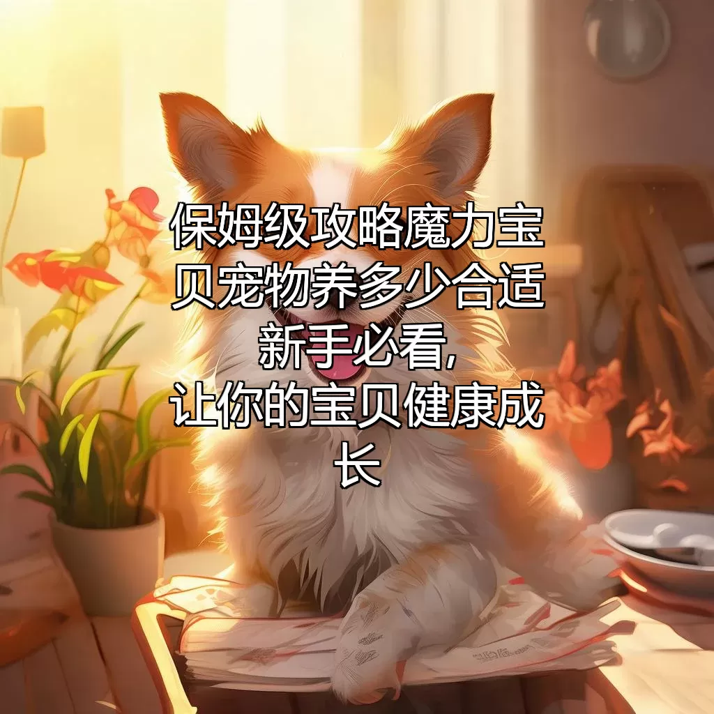 (保姆级攻略)魔力宝贝宠物养多少合适?新手必看,让你的宝贝健康成长!