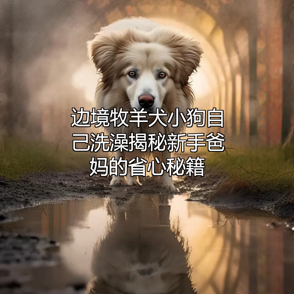 边境牧羊犬小狗自己洗澡?揭秘新手爸妈的省心秘籍