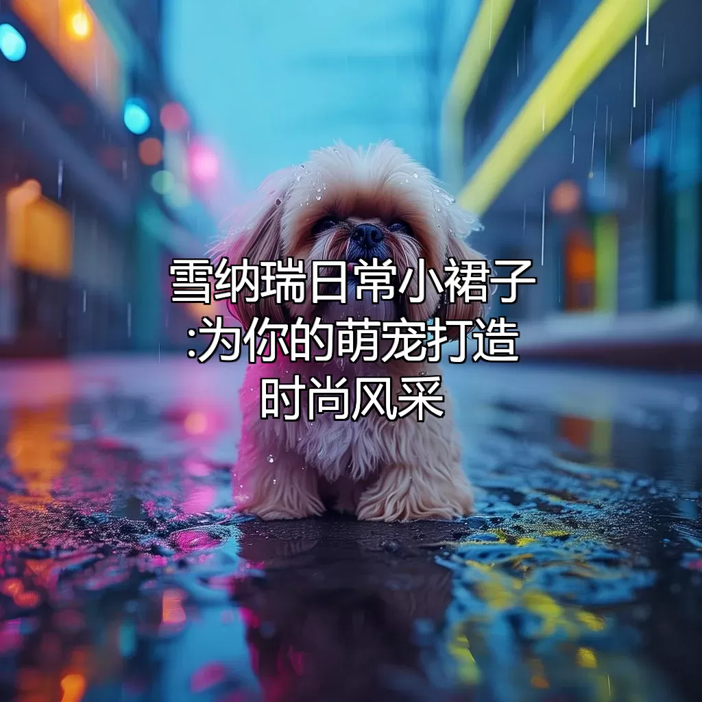 雪纳瑞日常小裙子:为你的萌宠打造时尚风采