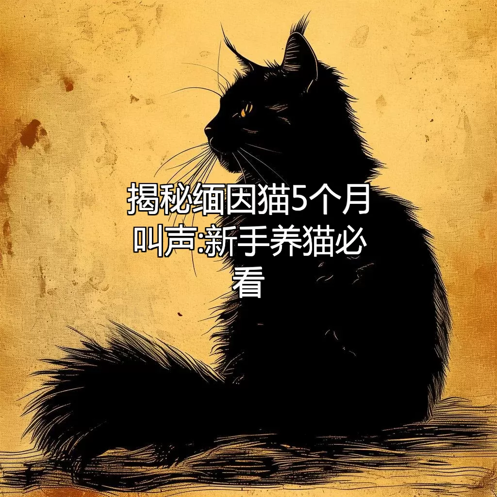 揭秘缅因猫5个月叫声:新手养猫必看!