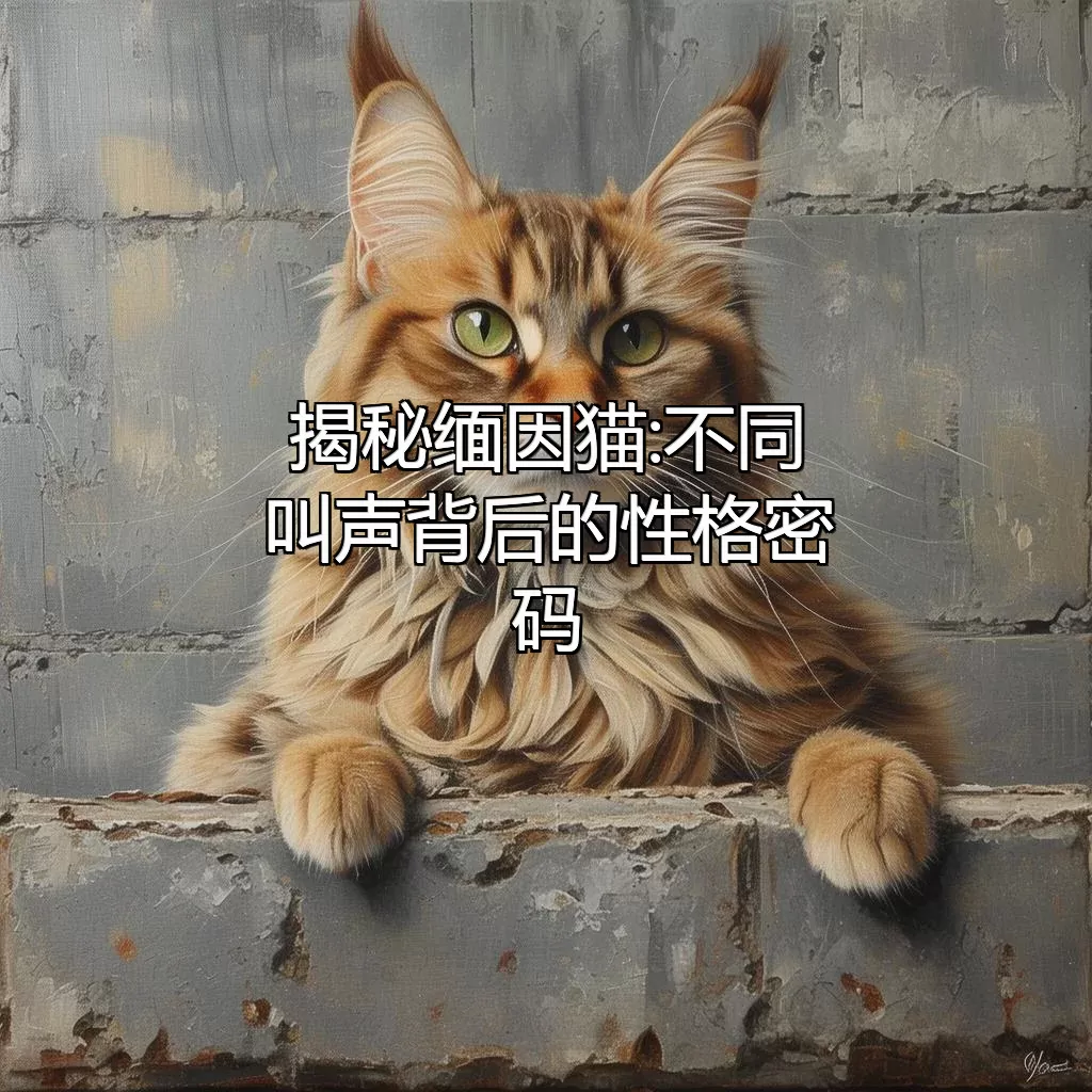 揭秘缅因猫:不同叫声背后的性格密码
