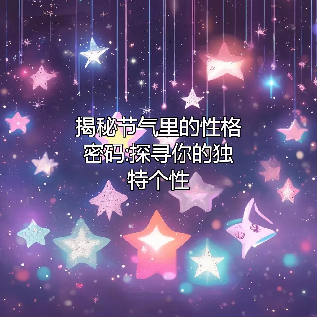 揭秘节气里的性格密码:探寻你的独特个性