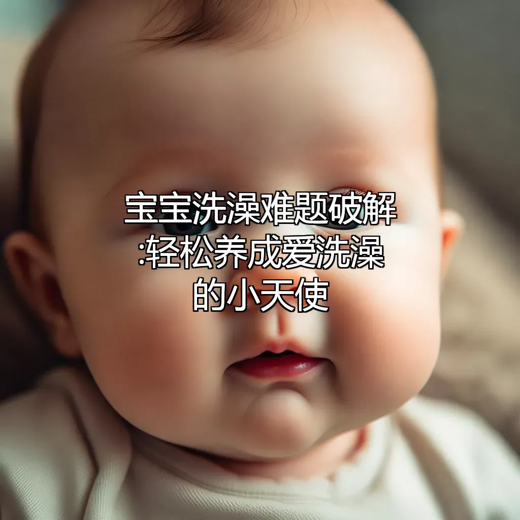 宝宝洗澡难题破解:轻松养成爱洗澡的小天使