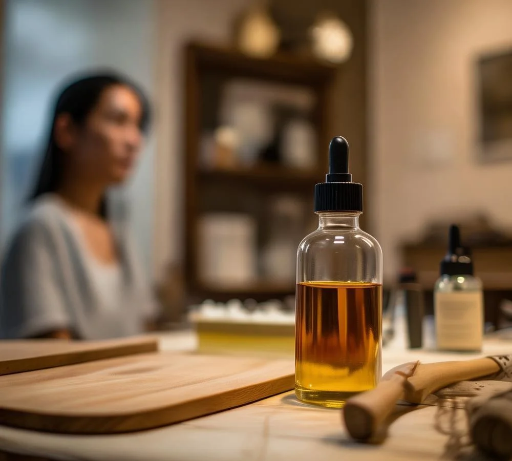 腿部刮痧：揭秘毛孔粗大的中医调理之道