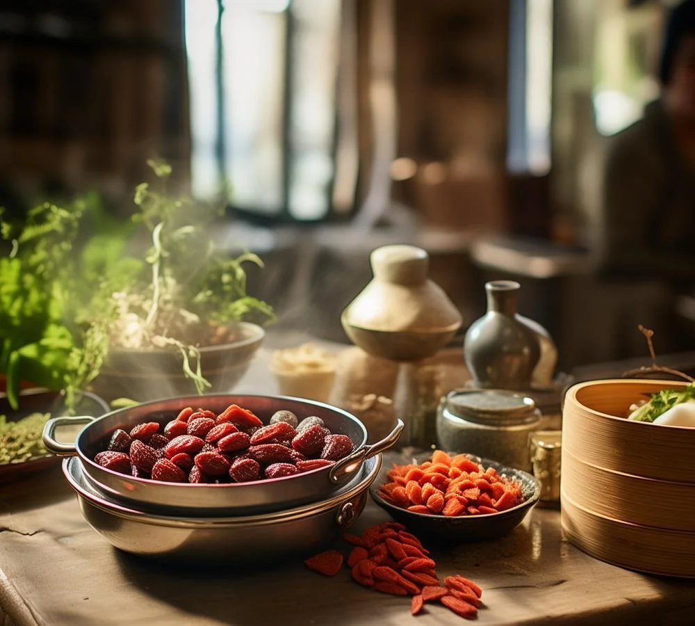 药膳秘籍：古代小说中的中医智慧探秘