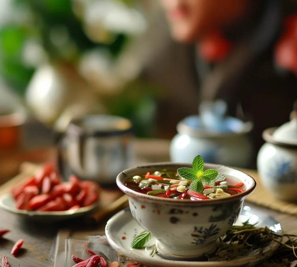 传统中医智慧：风寒感冒的草药茶疗法