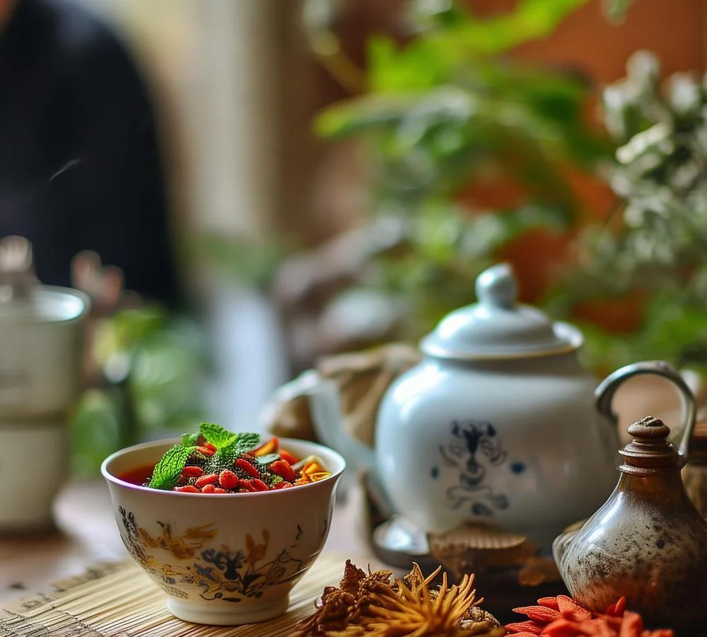 古法秘制，中药茶助力女性减肥：揭秘传统中医减肥智慧