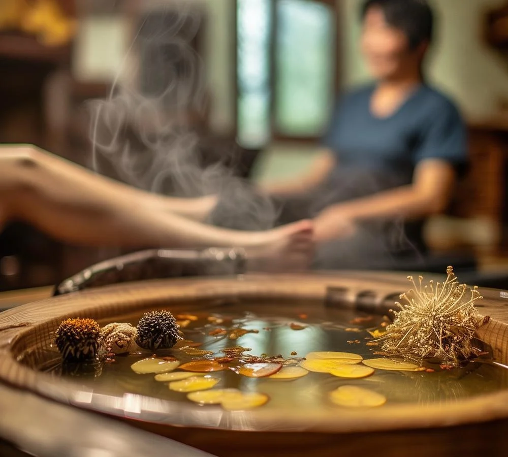 足浴快餐：揭秘中医养生之道在临海大田的实践