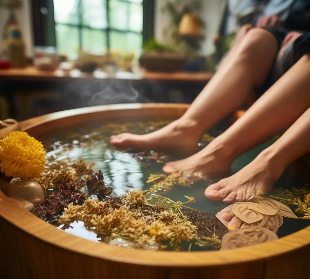 足浴养生：鹿山会所的中医智慧之旅