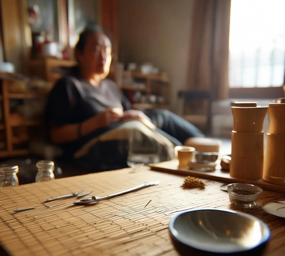 针灸中的手指污渍处理：中医文化的细节与规范