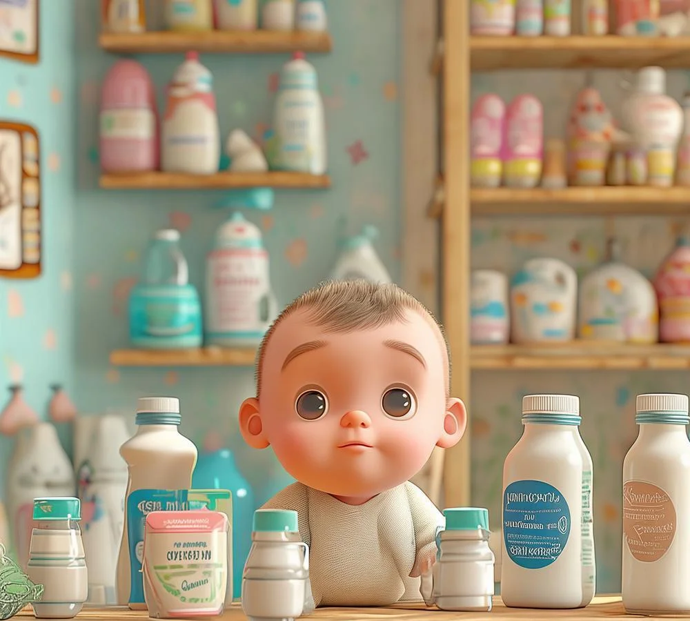 揭秘爱他美初段奶粉底部蓝色喷码：守护宝宝健康的智慧之选