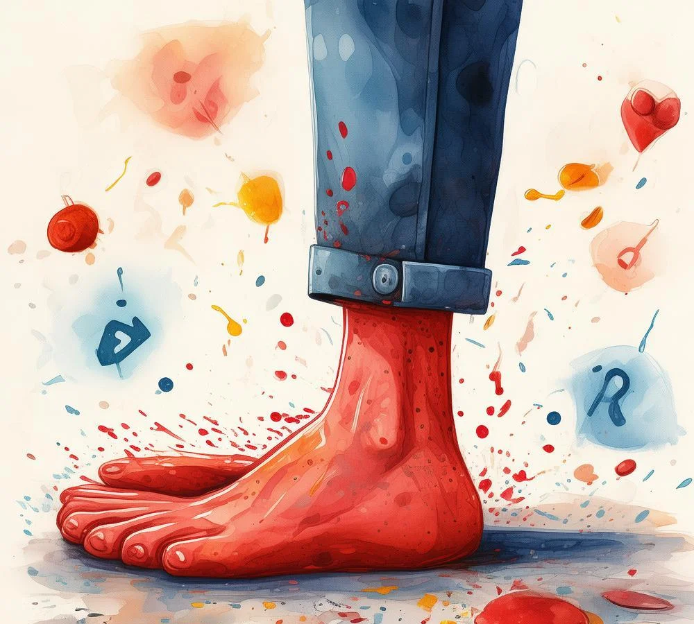 痛风：揭秘为何难以消肿之谜