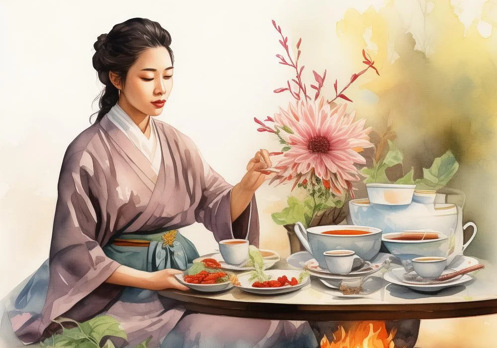 花果养生茶：一杯茶饮，多重养生功效