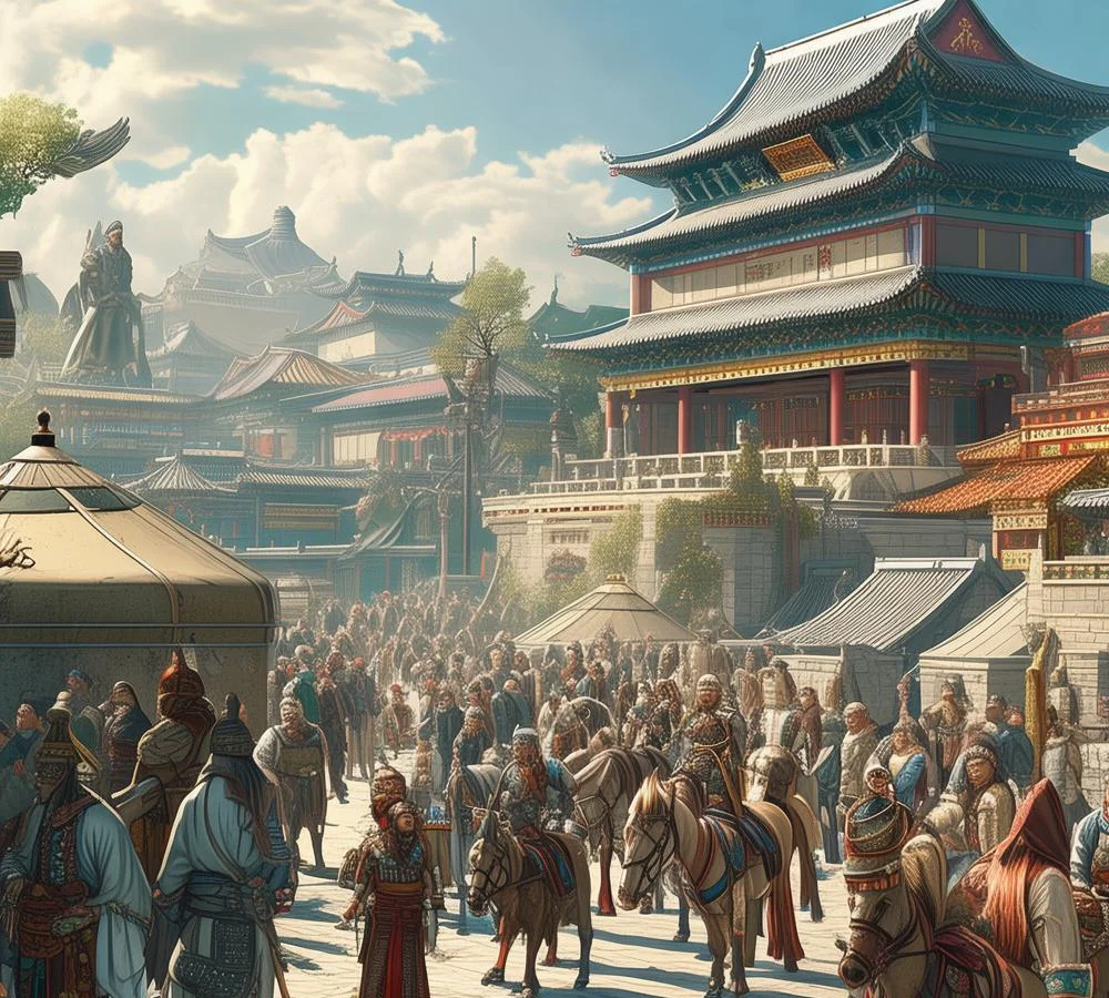 元朝疆域的变迁：从统一多民族国家到分裂与消亡