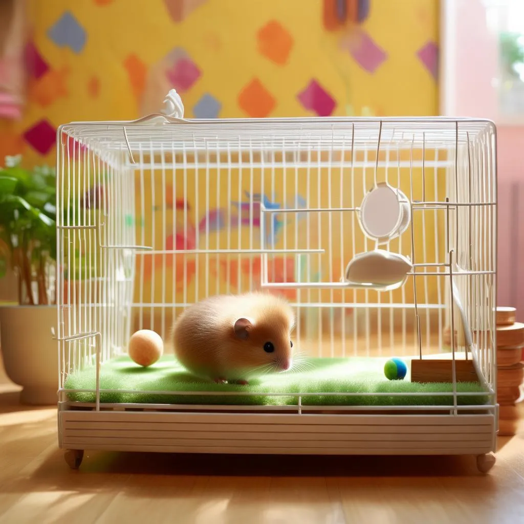 小仓鼠笼套安装教程：轻松打造温馨鼠舍，让萌宠生活更美好