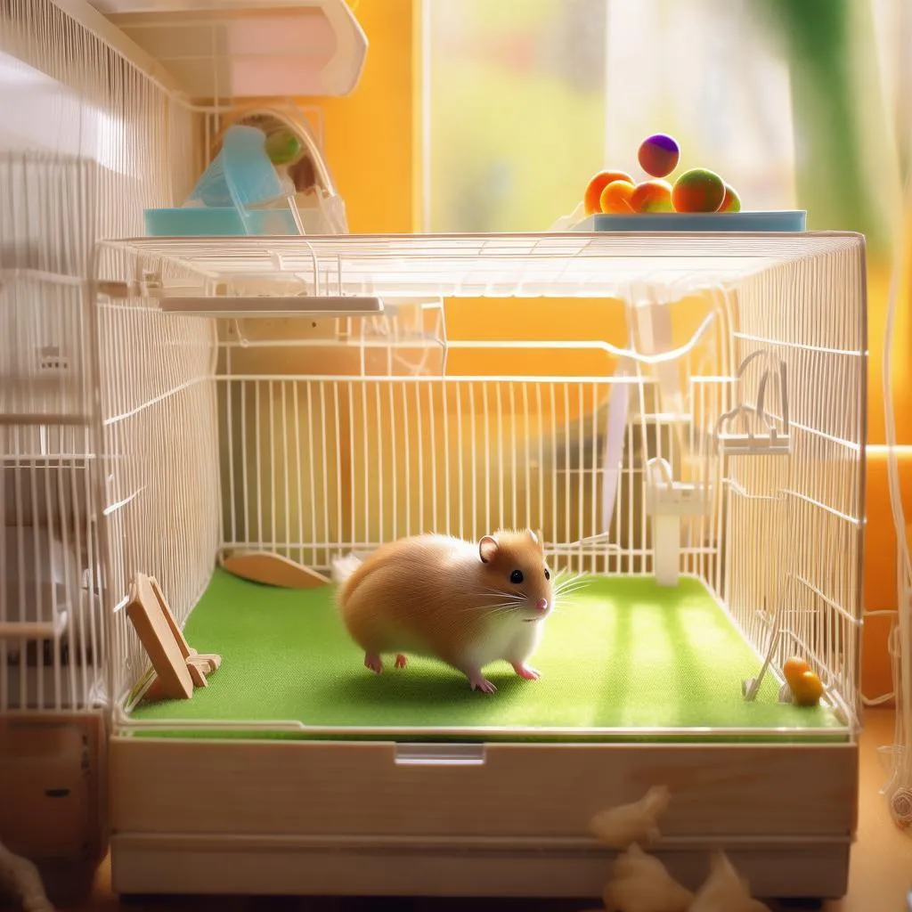 冬日呵护：母仓鼠怀孕期分笼必备指南，守护孕期温馨时光！