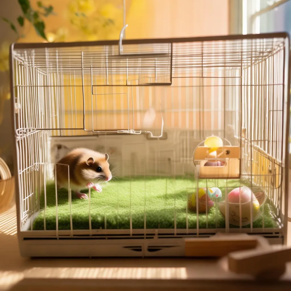 仓鼠之家：铁网笼与亚克力笼，哪个才是你的最佳选择？