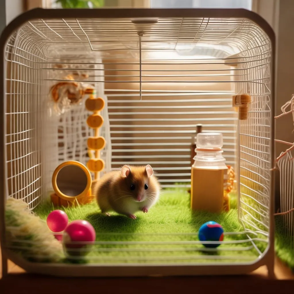 告别单一，拥抱合体：揭秘仓鼠笼合体，打造宠物生活新高度