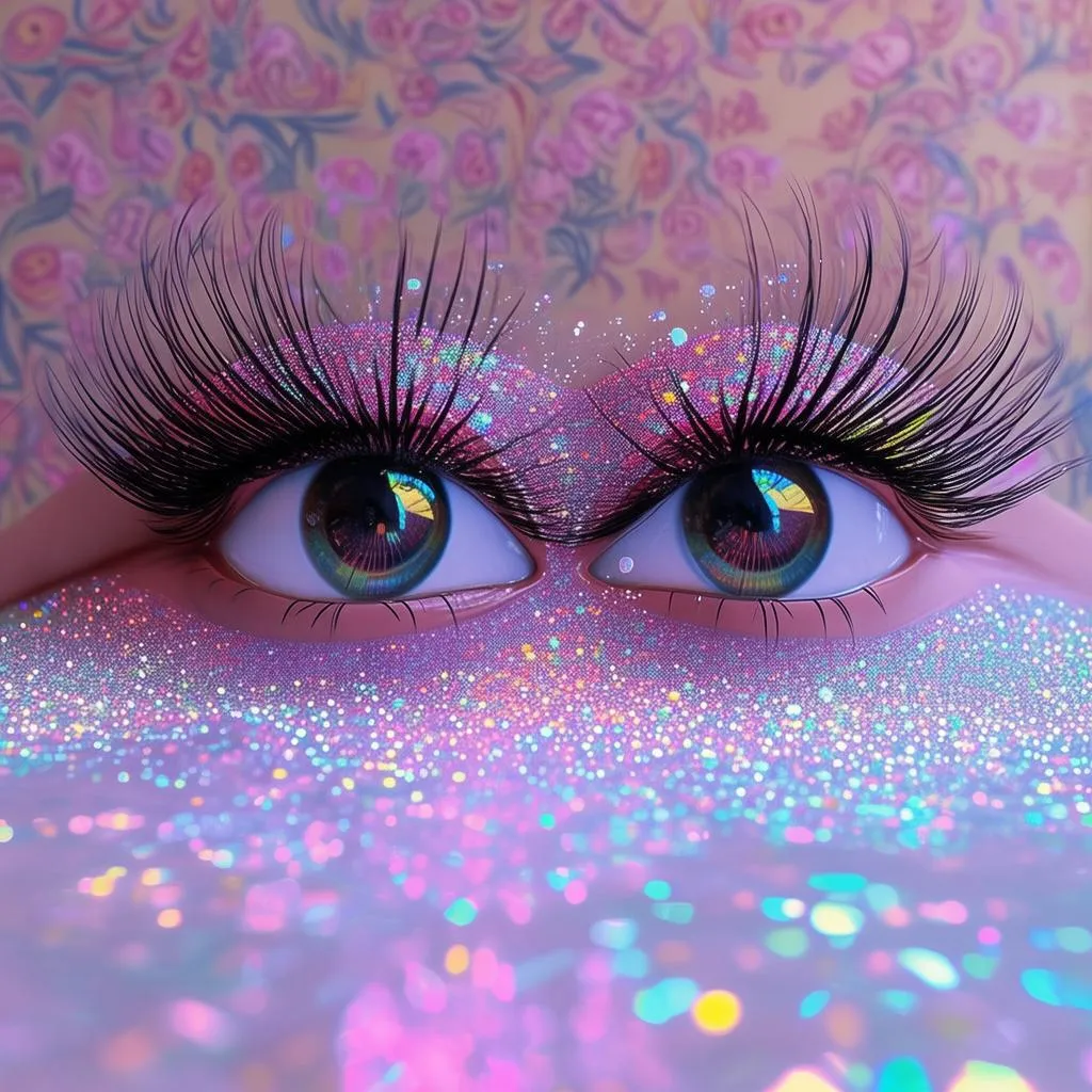 告别“苍蝇脚”，打造电眼女神！专业级假睫毛贴睫毛教程，让你轻松拥有迷人电眼