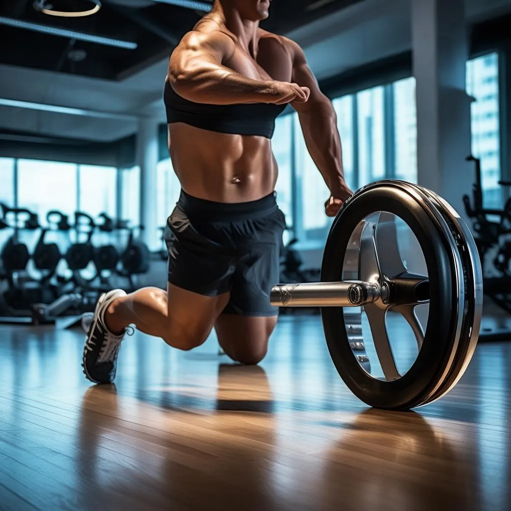 告别健身房束缚，在家也能练出腹肌！——揭秘家居健身神器健腹轮的神奇效果