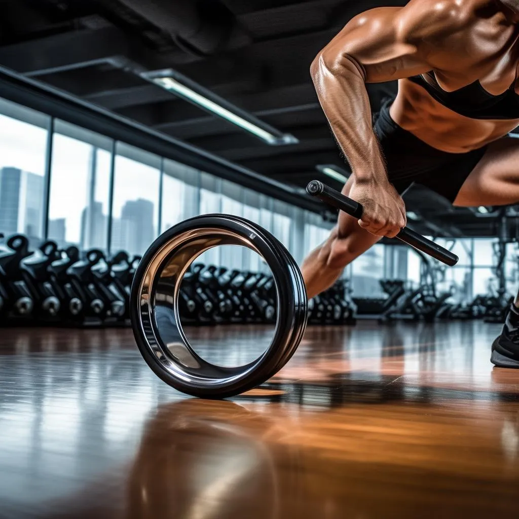 济南英雄山健腹轮达人：打造完美腹肌的秘密武器