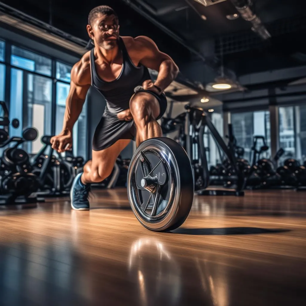 美国斯诰德健腹轮：打造完美腹肌，塑造完美身材的秘密武器