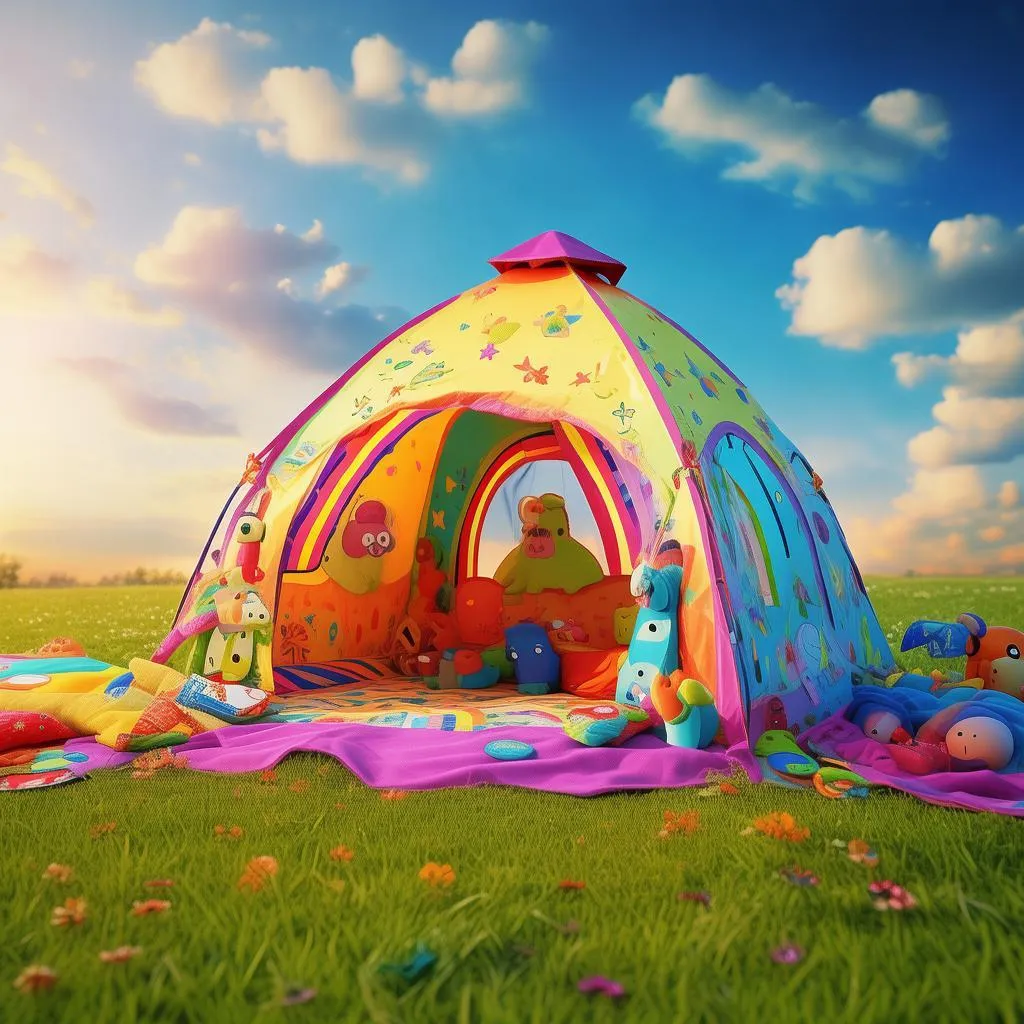童趣盎然，创意无限——探索家居儿童房帐篷的奇幻世界