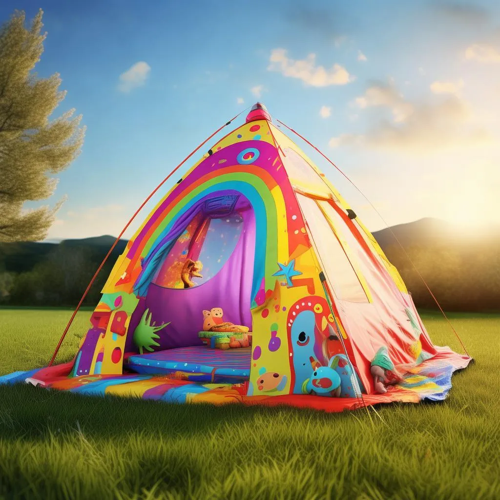 绍兴户外帐篷儿童摄影基地：打造专属童年回忆的梦幻空间