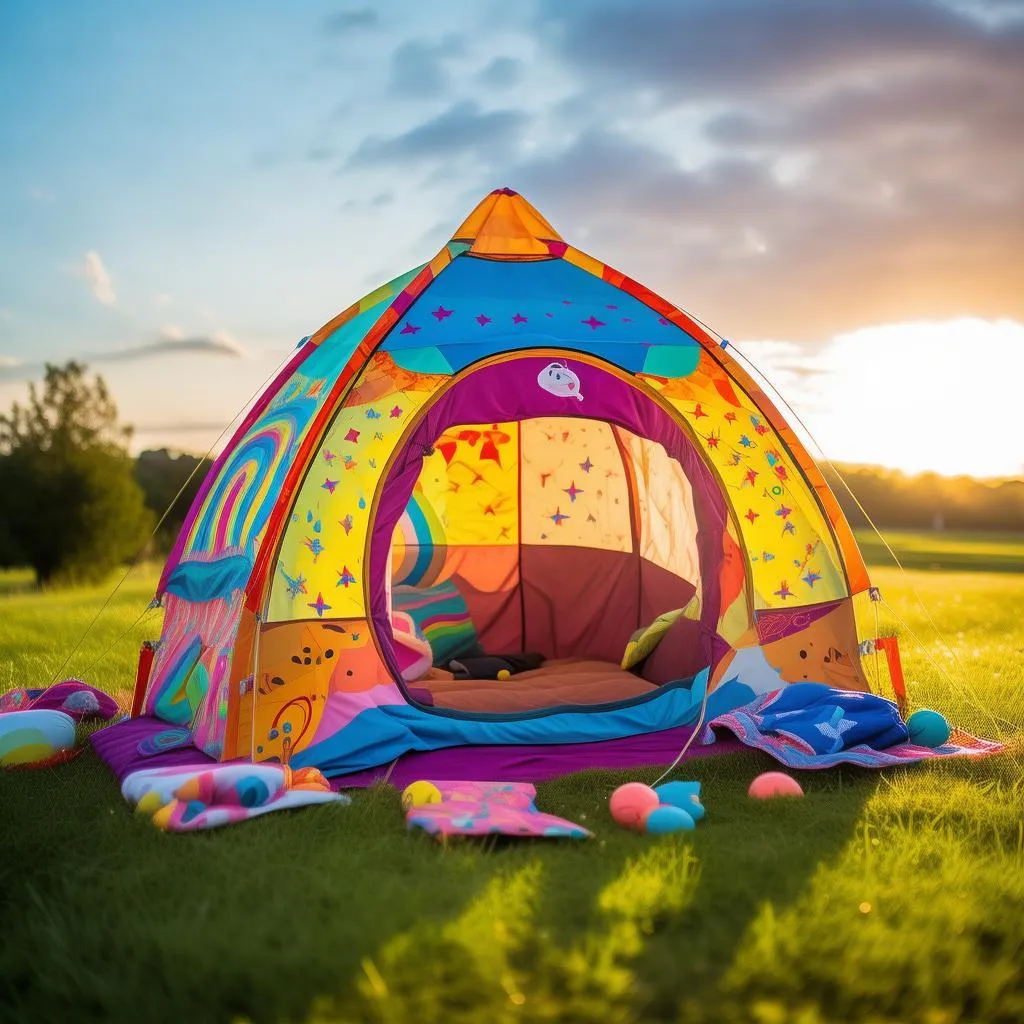 儿童隧道帐篷餐厅：打造孩子的童话乐园，让快乐无处不在