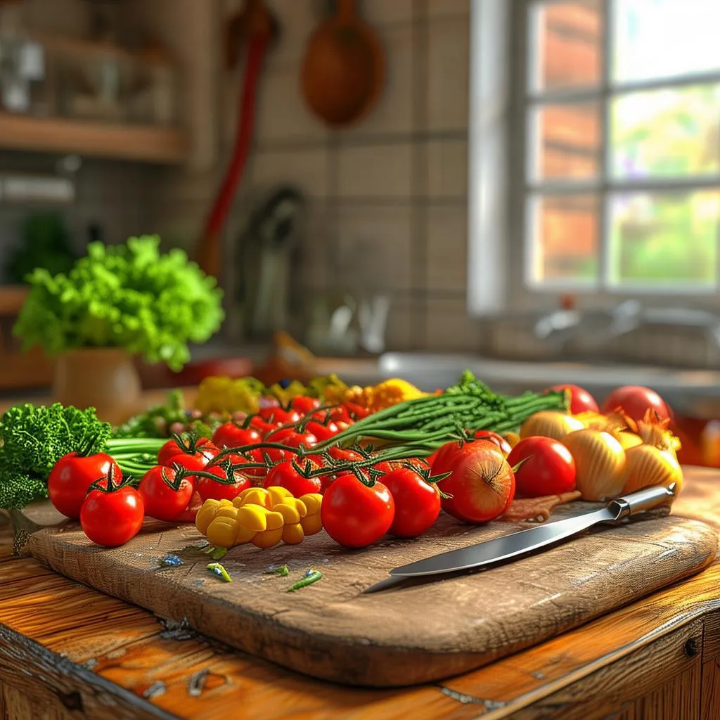 告别厨房烦恼，欧派切菜板助你轻松烹饪