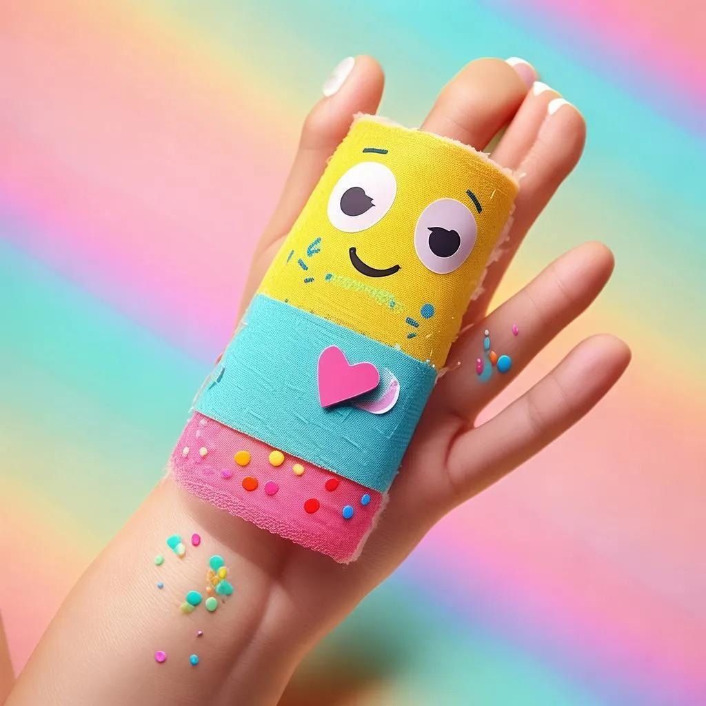 告别尴尬，大头贴创可贴，让你瞬间变美达人！