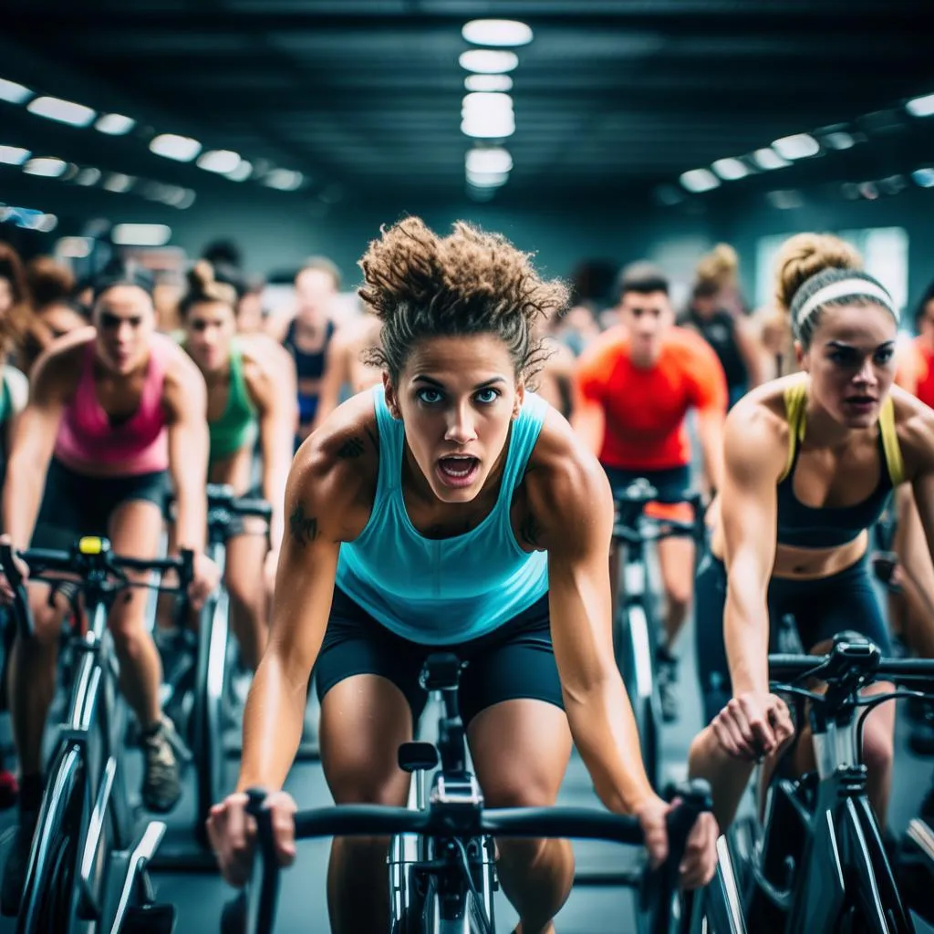 告别运动枯燥，动态拉伸动感单车带你燃脂塑形