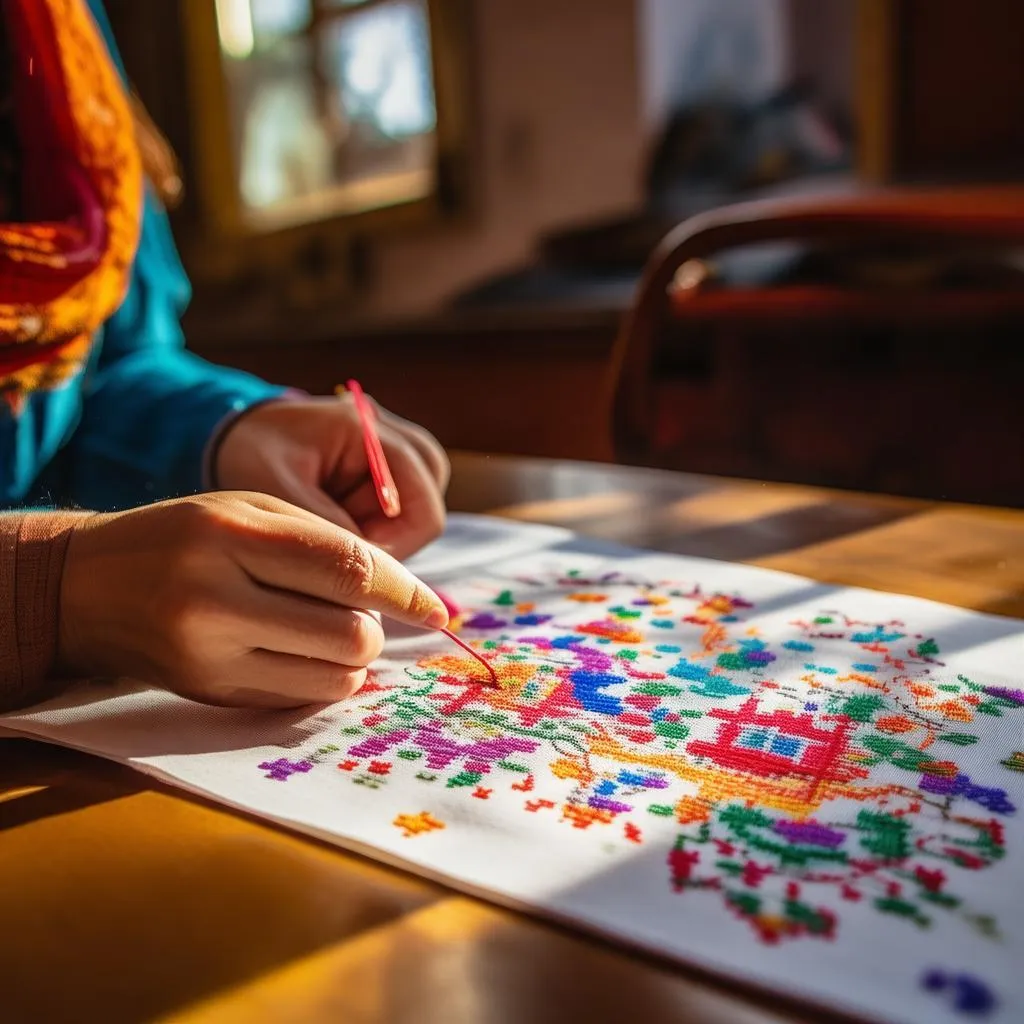 十字绣爱情纪念日图片大全，定制专属爱情纪念！