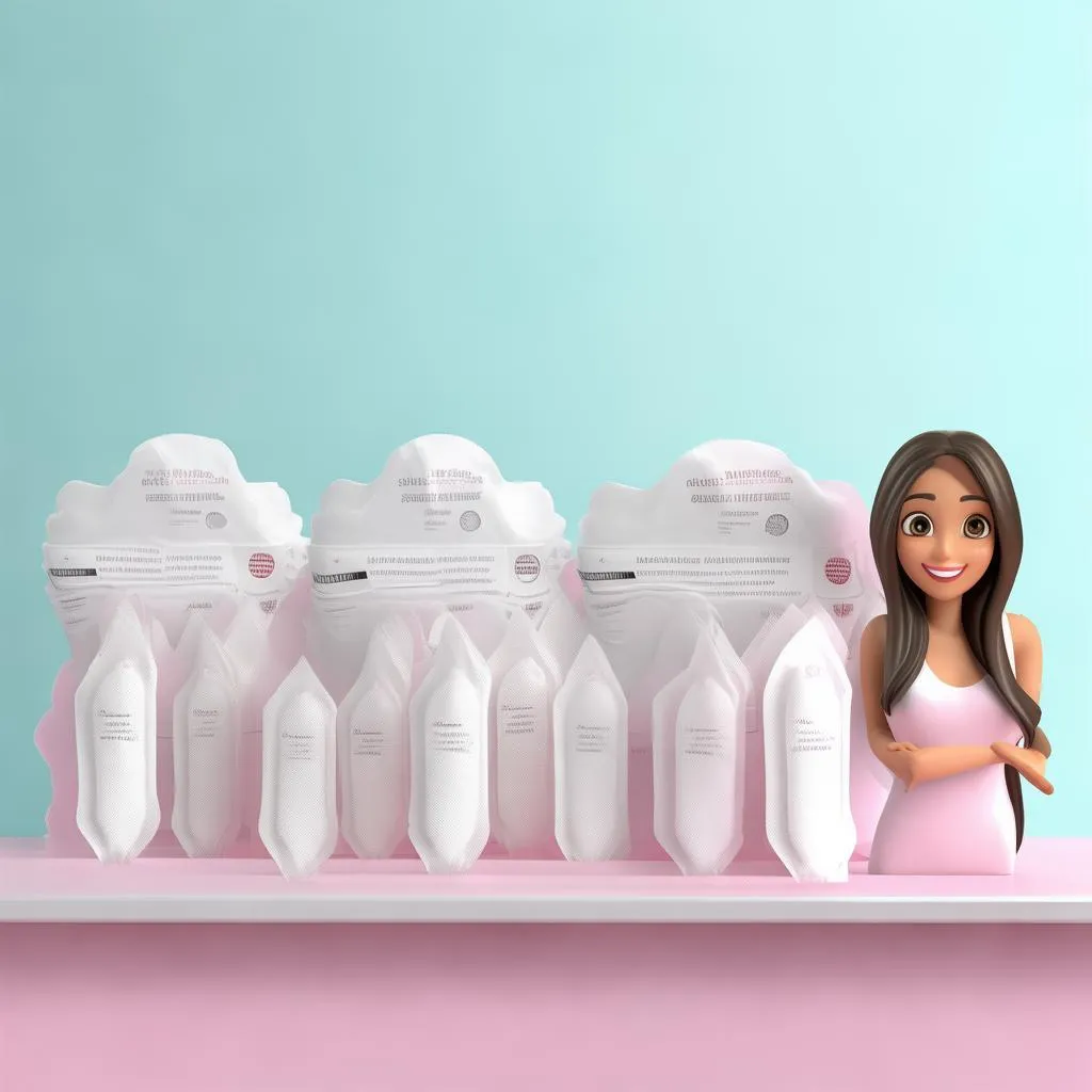 私密守护神器 女人贴卫生巾视频揭秘，告别不适，轻松一夏！