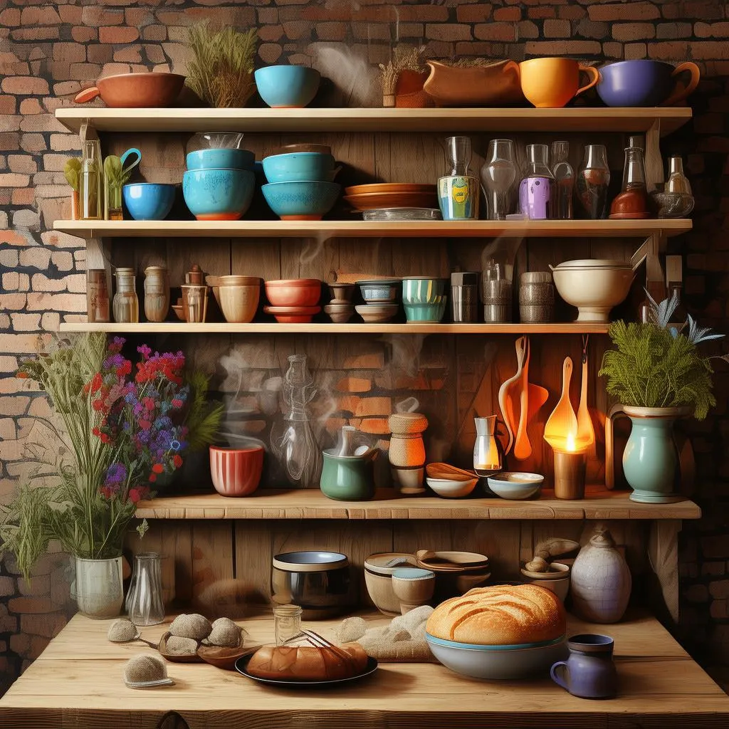 打造厨房好帮手，实木置物架助你轻松收纳——家居生活新选择