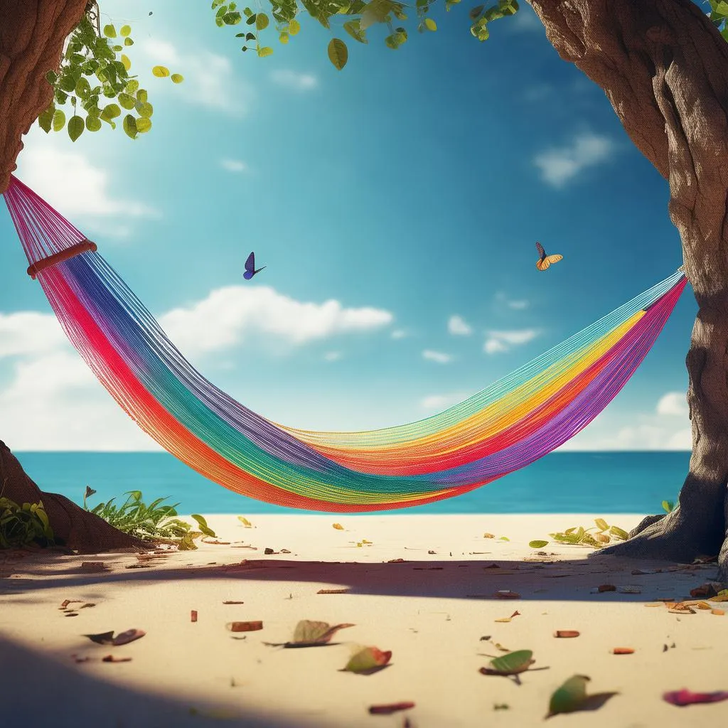 揭秘鸟巢型吊床，打造你的私人天空小屋！