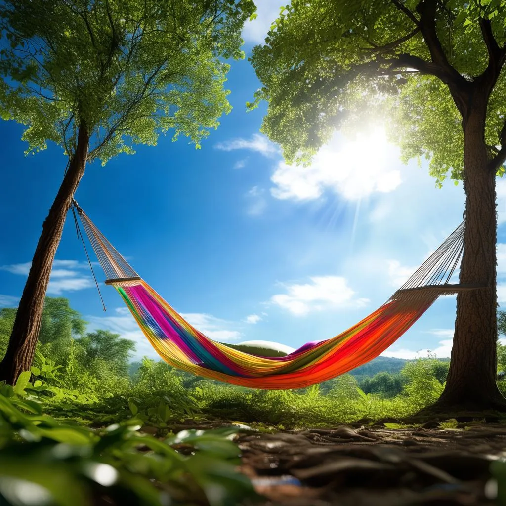 逃离喧嚣，尽享悠然：高速行驶中的吊床体验，带你领略不一样的生活方式