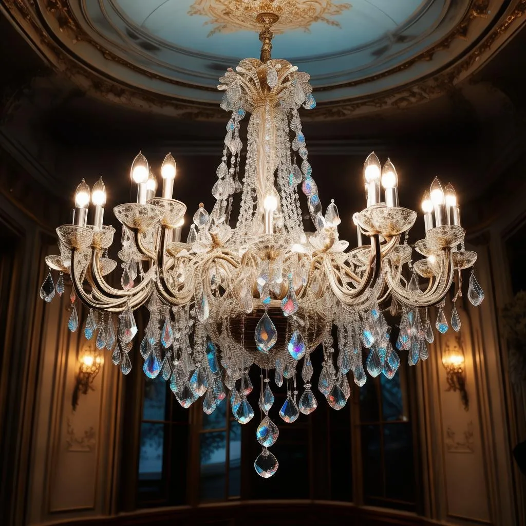 吊灯新风尚：揭秘吊灯下最佳灯泡数量，打造家居照明新境界