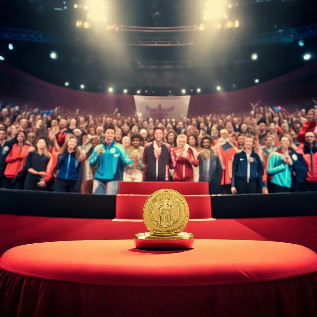 揭秘信贷机构奖牌背后的荣耀：这款模板助你一臂之力！